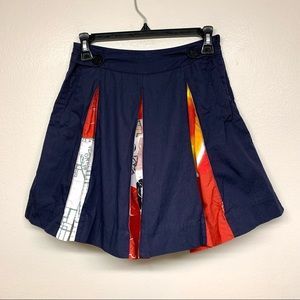 Lithe | Anthropologie Mini A Line Skirt With Lining Size 0